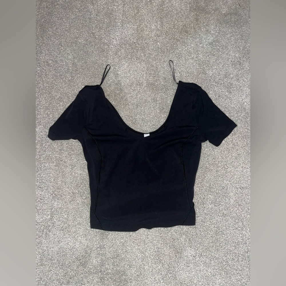 Lululemon Align Tee Black size 4 Never worn